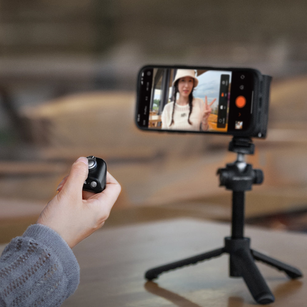 予約】MagCam 2 スマートフォン グリップ (クラシック ブラック