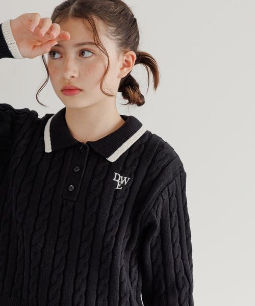 洗えるポロ襟ニットプルオーバー/キッズ/234562 | [公式]グローバル