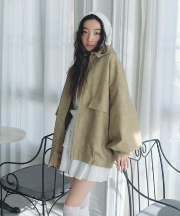 フェイクレザーBIGブルゾン | [公式]ヘザー（Heather）通販