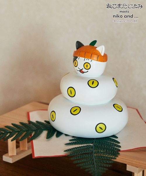 ねこまたごよみ】コラボ かがみもちオブジェ | [公式]ニコアンド（niko