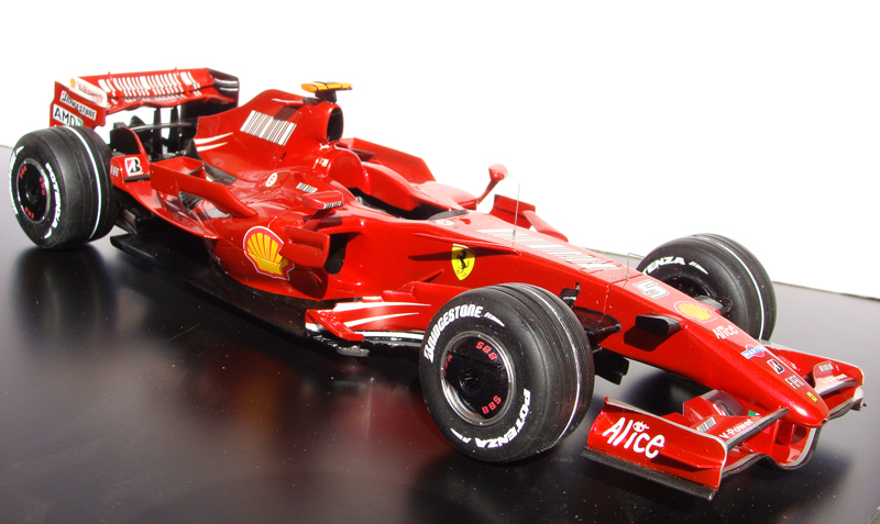 フジミ フェラーリ F2007 1 : (仮)セーサク日誌 モケー編