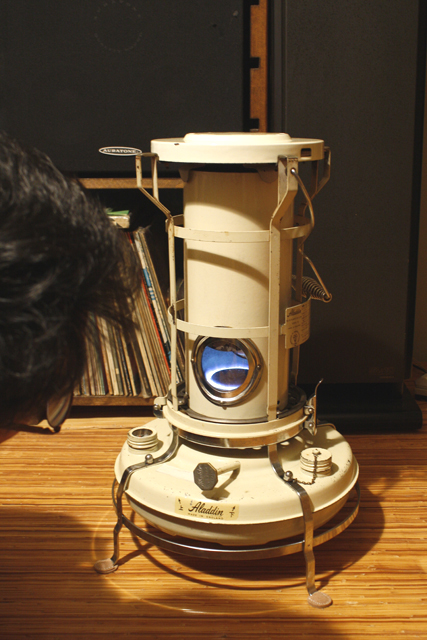 ビンテージ初期型Aladdinアラジン ブルーフレームヒーター 15型