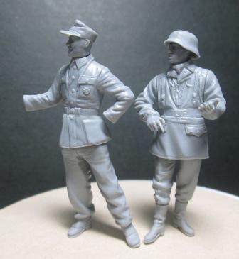 Dragon 6648 [1944年アルンヘム、負傷したSS戦車兵と装甲擲弾兵