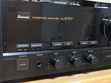 草煩悩（12） SANSUI（山水電気）のプリメインアンプ : 草仏教ブログ