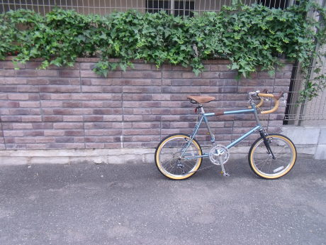 落ち着きのあるミニベロ「B-ant 406 steel」 : 大阪土佐堀、改め南堀江