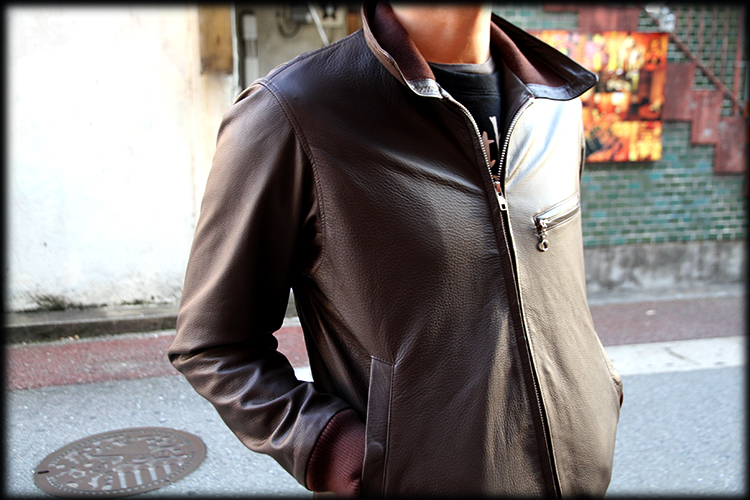 RALEIGH Design x THE MACKSHOW” LEATHER JACKET「The CAVERN