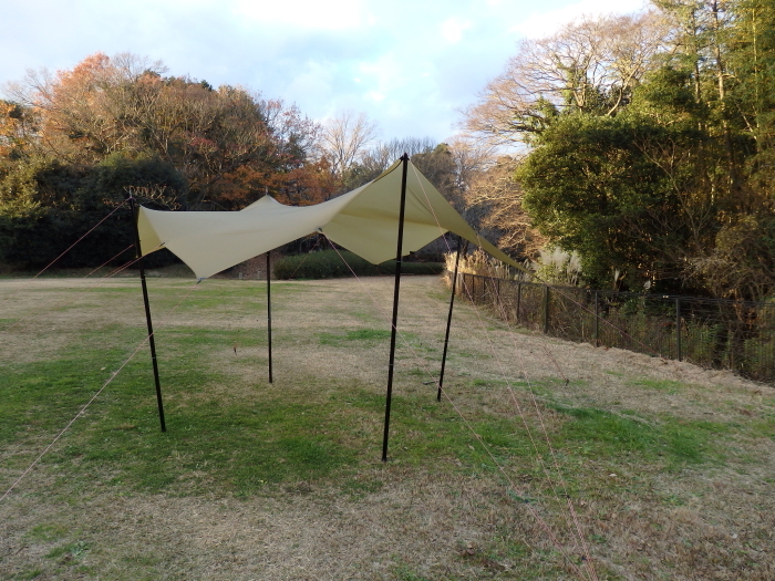 LOCUS GEAR タープ X Duo Sil で遊ぶ…の巻 : Cool but naturalで行こ～