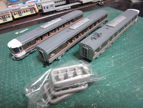 トミックス373系・6連化のこと : 赤い電車は臼い線