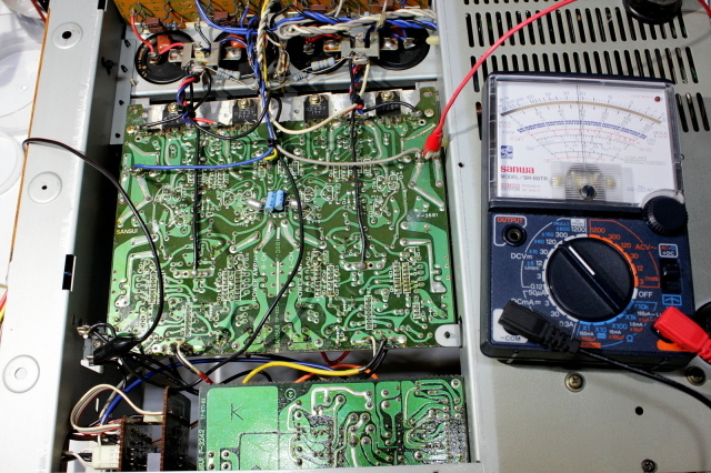 SANSUI AU-D607F EXTRA 修理 : 岡山ジャンク倶楽部