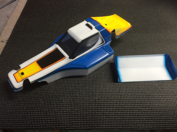 京商オプティマボディ : Black Fantom