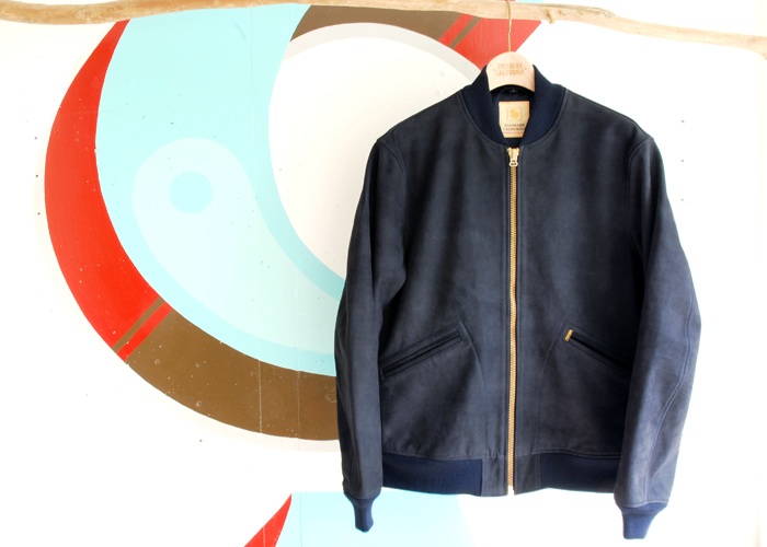DELIVERY】 STANDARD CALIFORNIA - Nubuck Leather Jacket : STANDARD
