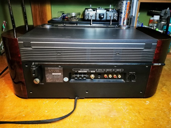 ソニー セレブリティ D-3000 CD電蓄 : 朴念仁の艱苦