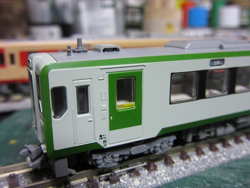 カトー・キハ110系100番台国鉄色のセットアップ他 : 赤い電車は