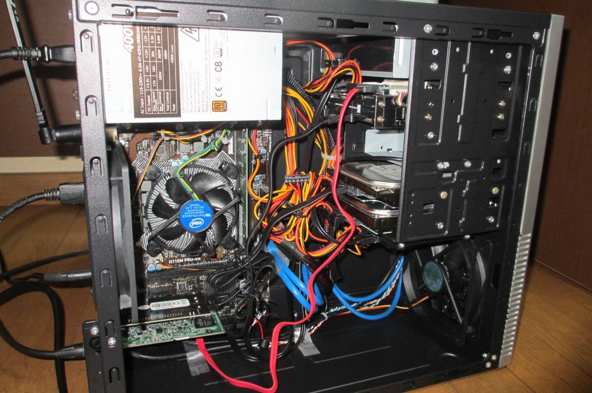 完成的 eX.computer エアロストリーム RM5J-B91/T2 : やってみましたっ！