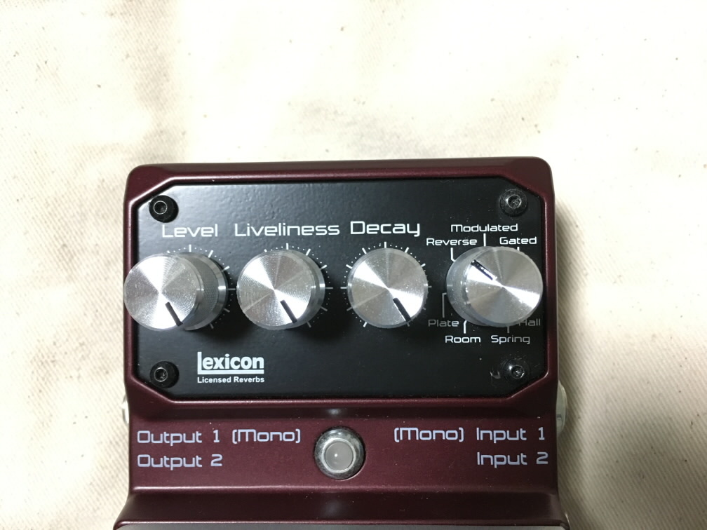 DigiTech“RV-7 Stereo Reverb” : 【○八】マルハチBlog