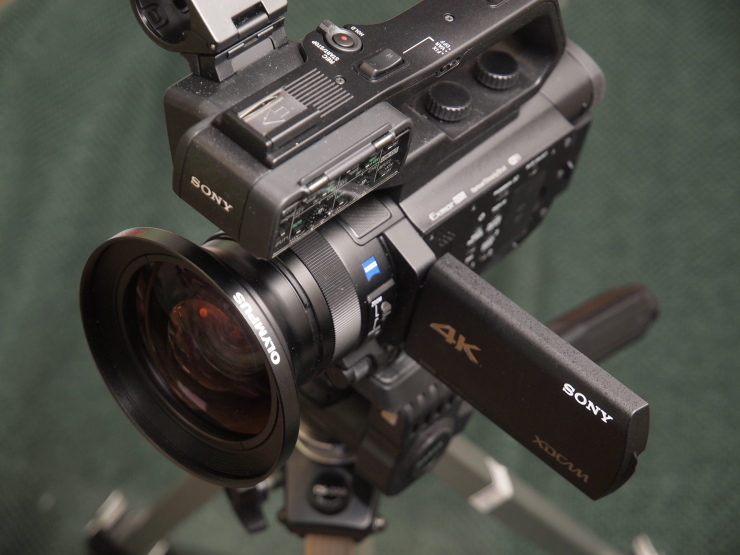 SONY PXW-Z90とワイコン OLYMPUS WCON-08B : ピンボケ日記2 SONY