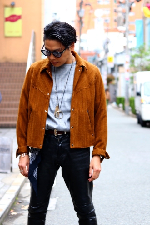 The Letters : Western Short Jacket . -Corduroy Wool- : BIRTH DAY