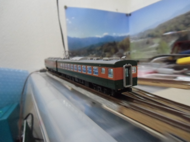 165系の室内灯電飾その1、モハ164-500 : 新湘南電鐵 横濱工廠3