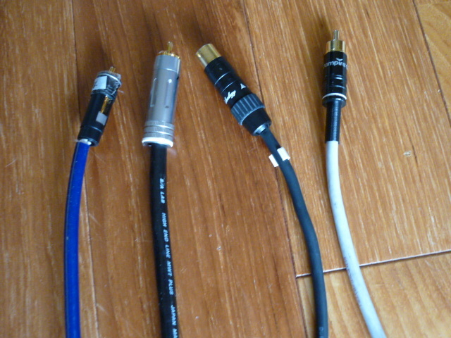 RCAケーブル（プリ～パワー）の選択 : Analog親爺とTANNOY Autograph
