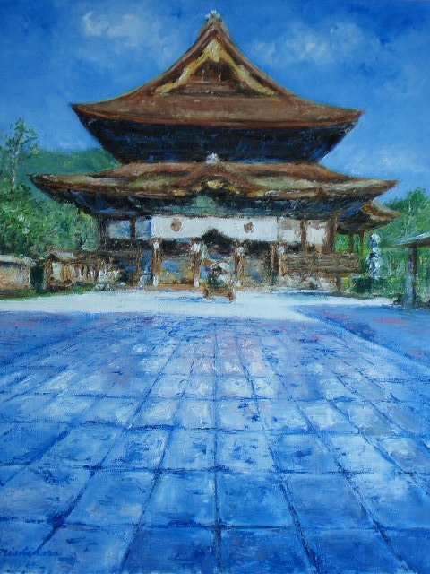 善光寺 : アマチュア画廊『ニシハラ』