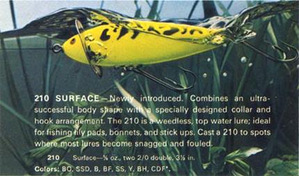 HEDDON #210 SURFACE : No.04 FD-Custom baits/R.S.D.I.