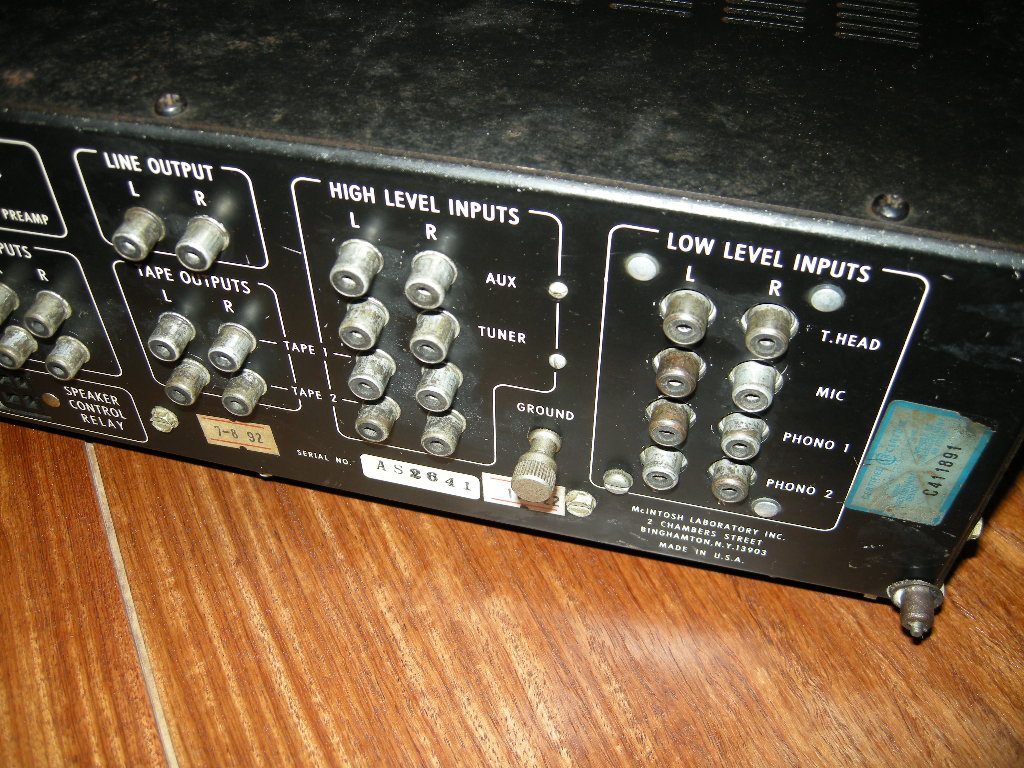 C28、久しぶりのMcIntoshのプリアンプだ・・・ : Jazz & Monaural