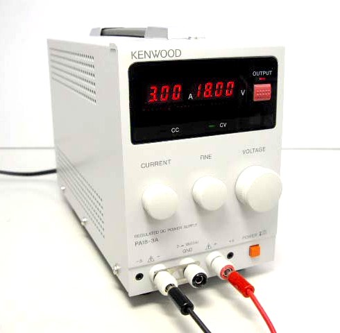 直流安定化電源 ケンウッド製 PA18-3A : 技術屋ブログ