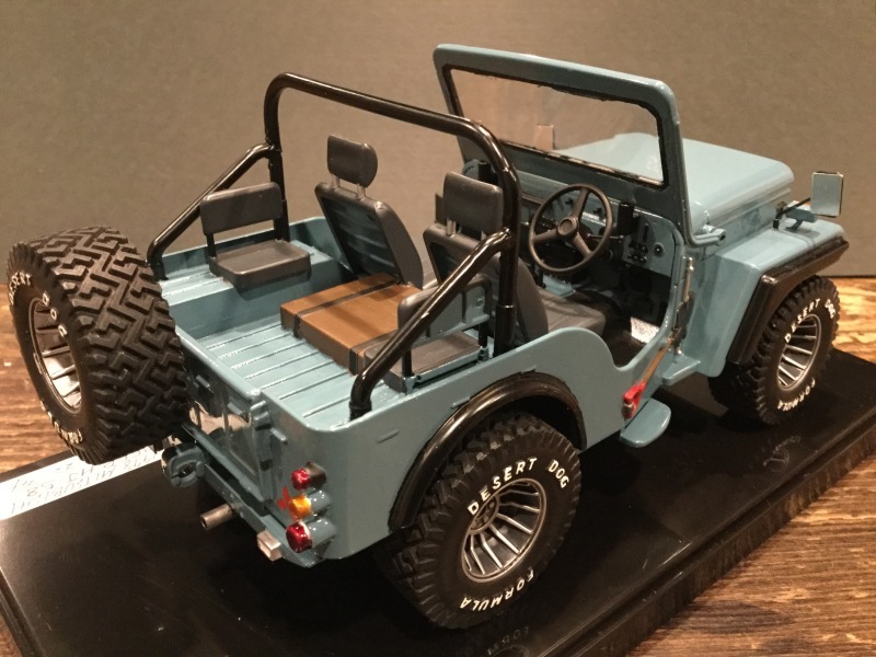 三菱 ジープ H-J58 ③ （日本模型 1/20 ) : MATCHBOX