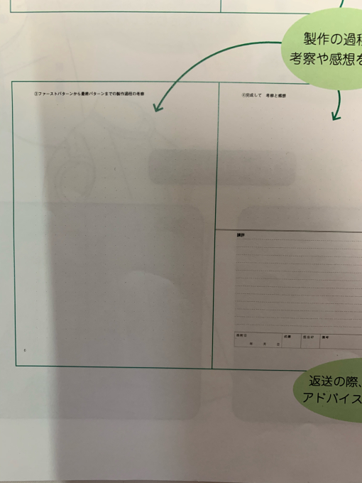 文化服装学院通信講座 パターンコース受講レポ。 : 手描きイラストと