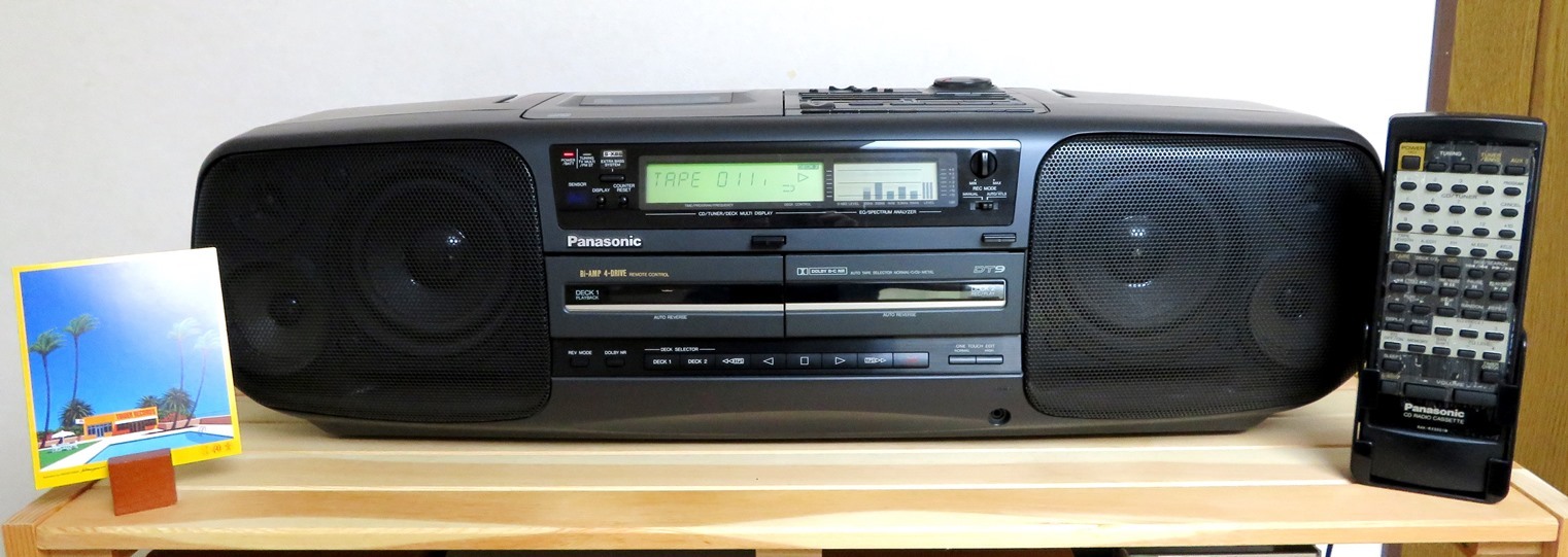 Panasonic RX-DT9 カセットデッキ修理（ギア交換） : T@K@ DIARY