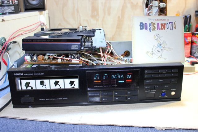 DENON DCD-1800R 修理再び！その6 完成！！ : 岡山ジャンク倶楽部