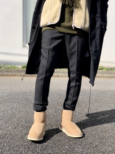 nonnative - TROOPER 2WAY JACKET ACRYLIC PILE WITH POLY RIPSTOP