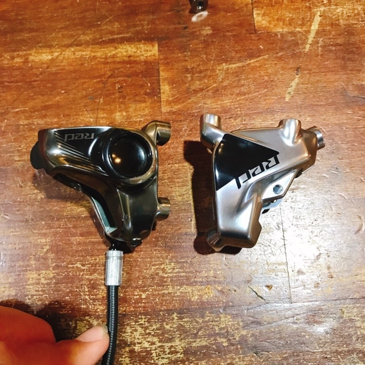 SRAMのディスクブレーキ用のブレーキキャリパー : 盆栽自転車店ブログ