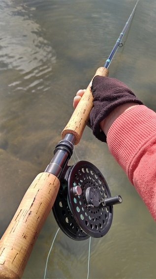 ツーハンドフライロッド、テスト中です。 : 店主のマニアック日記