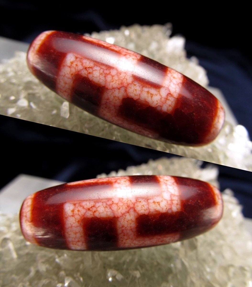 希少天珠『朱砂龍紋天珠』最終章 : ラッキーストーンの想い