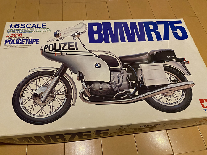 プラモ製作記 5 BMW R75/5 ポリスタイプ 1/6 タミヤ : 小生の備忘録