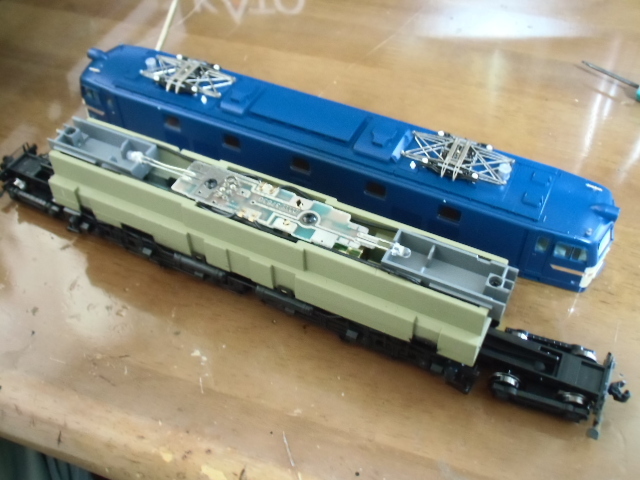 2112) KATO 16番 EF58 整備開始 : 新湘南電鐵 横濱工廠3