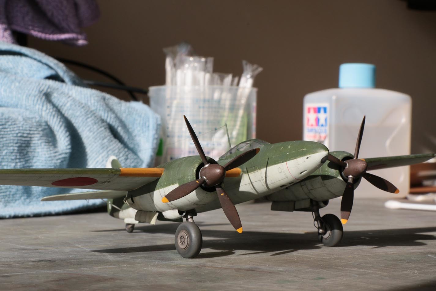 日本陸軍キ83試作遠距離戦闘機 1/72 製作 完成！（その11） : angle