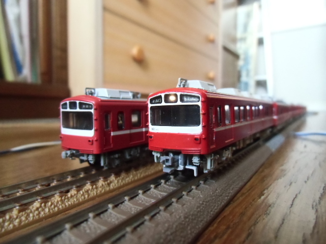 久し振りのNゲージ KATO 京急デハ800形 : 新湘南電鐵 横濱工廠3