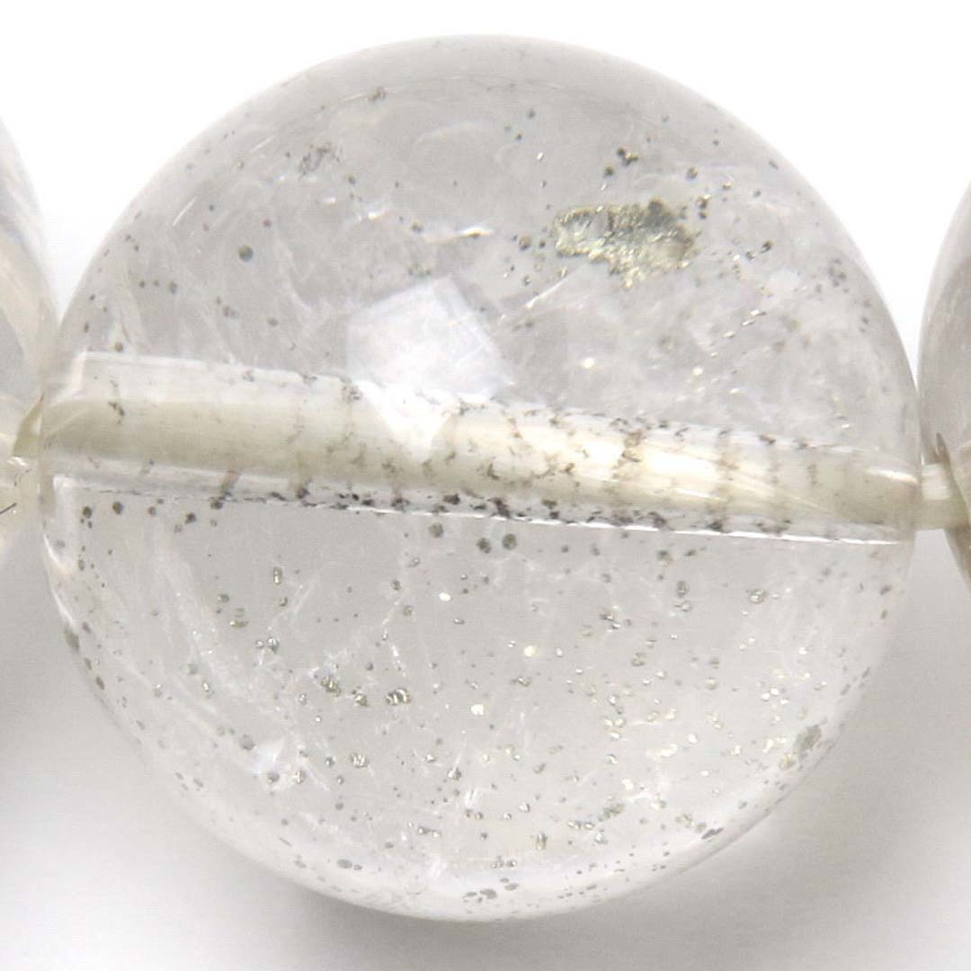 虹も見える！マーカサイトinクォーツのブレスレット - 石の音ブログ