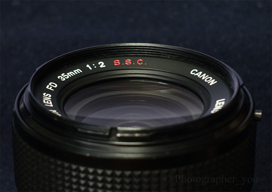 Canon FD 35mm f2 S.S.C.（1st バージョン）＜その2＞ : 寫眞機萬年堂