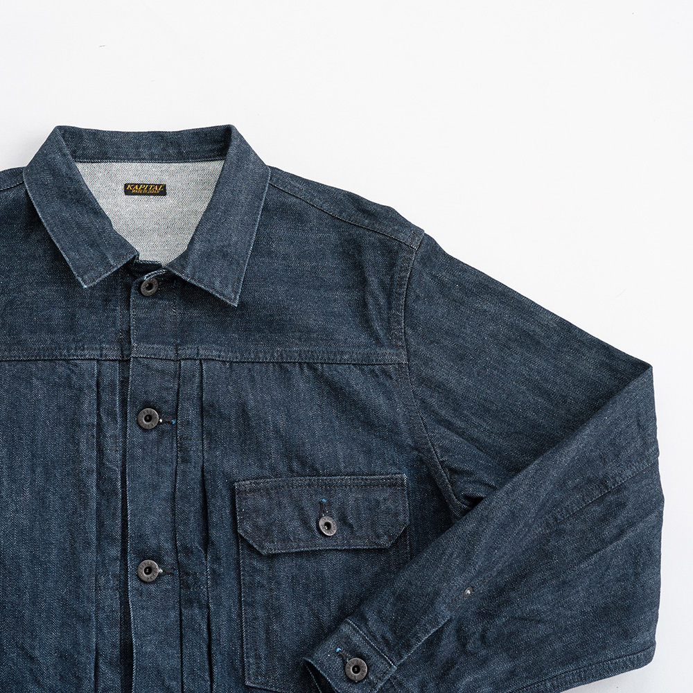 KAPITAL][キャピタル][14ozデニム 1ST JKT][黒糸ver_][K2309LJ027