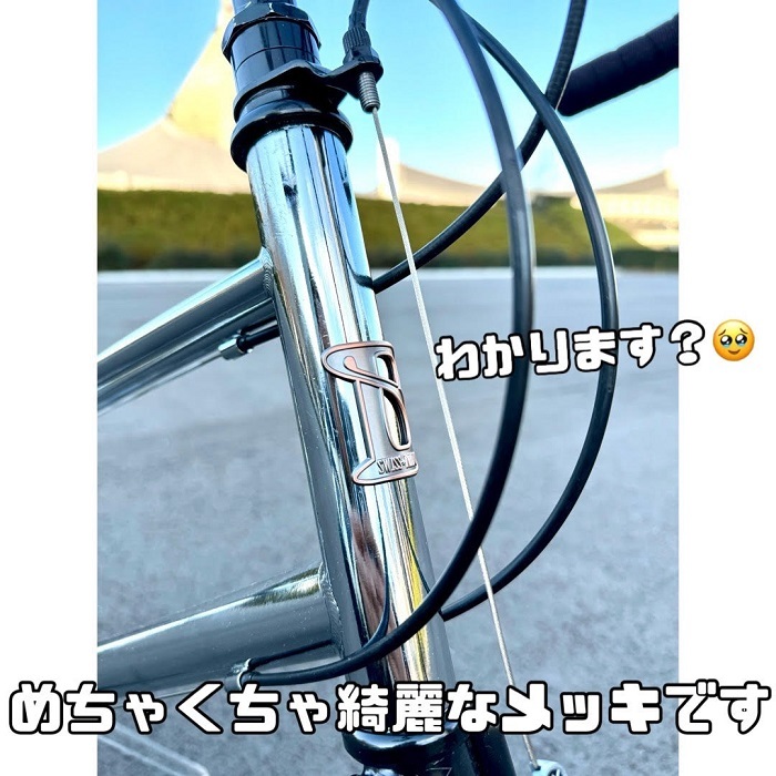 FLAME bike限定 BRUNO VENTURA CHROME - ミニベロ (小径車) 専門店