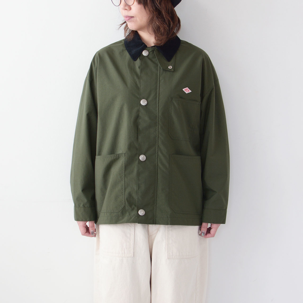 DANTON [ダントン] W NYLON TAFFETA WORK JACKET [DT-A0466NTF
