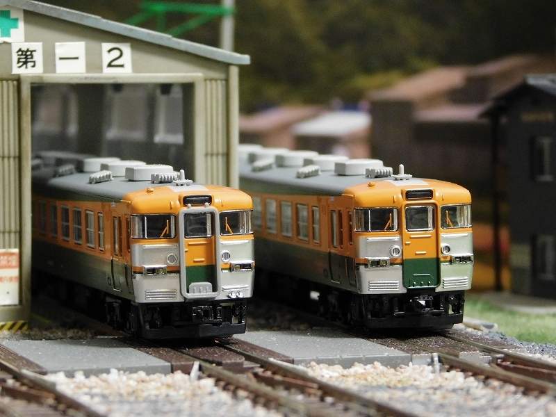 在籍車両】 JR東日本 ― 167系 湘南色 鉄仮面 4両セット （マイクロ