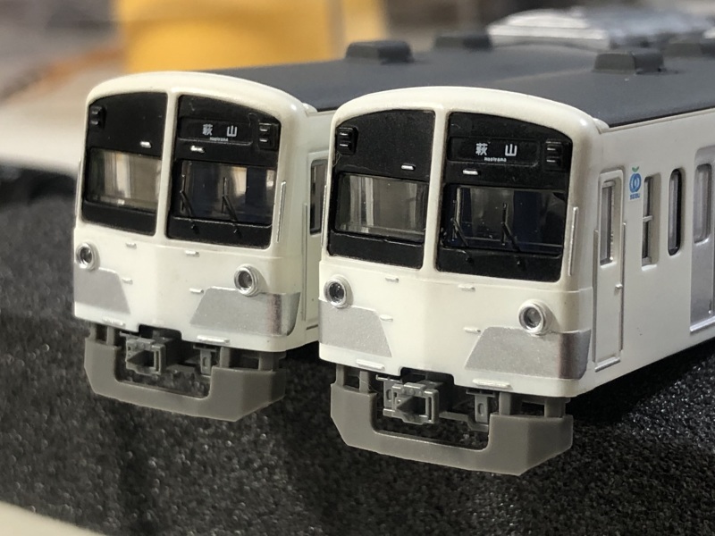 Nゲージ加工]西武新101系ワンマン車(白色) : MY模型工房