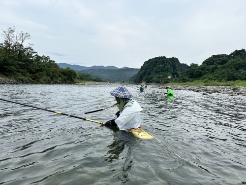 鮎毛鉤釣りの旅