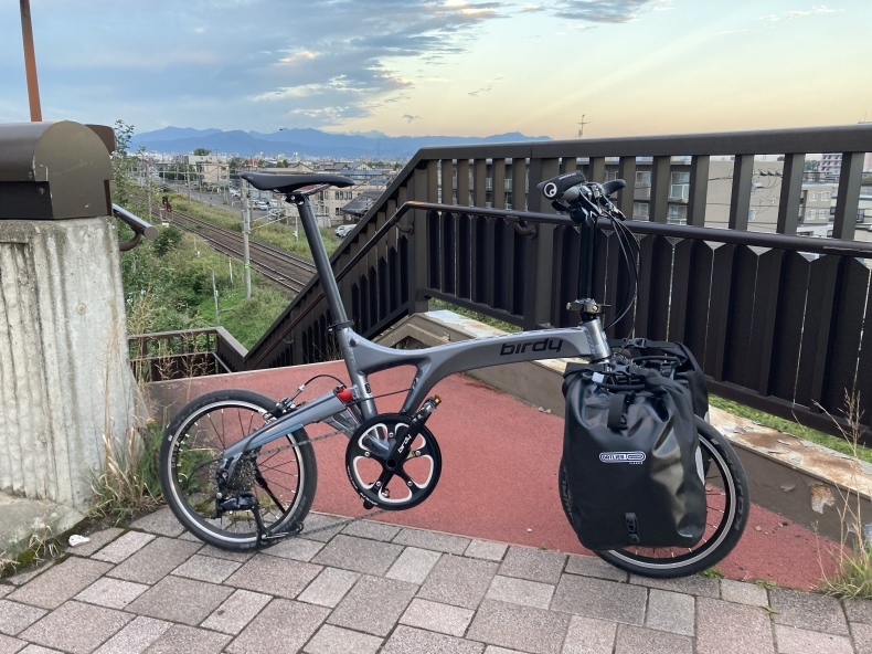 折りたたみ自転車で行くお手軽飛行機輪行ツーリング (前編) : 秀岳荘