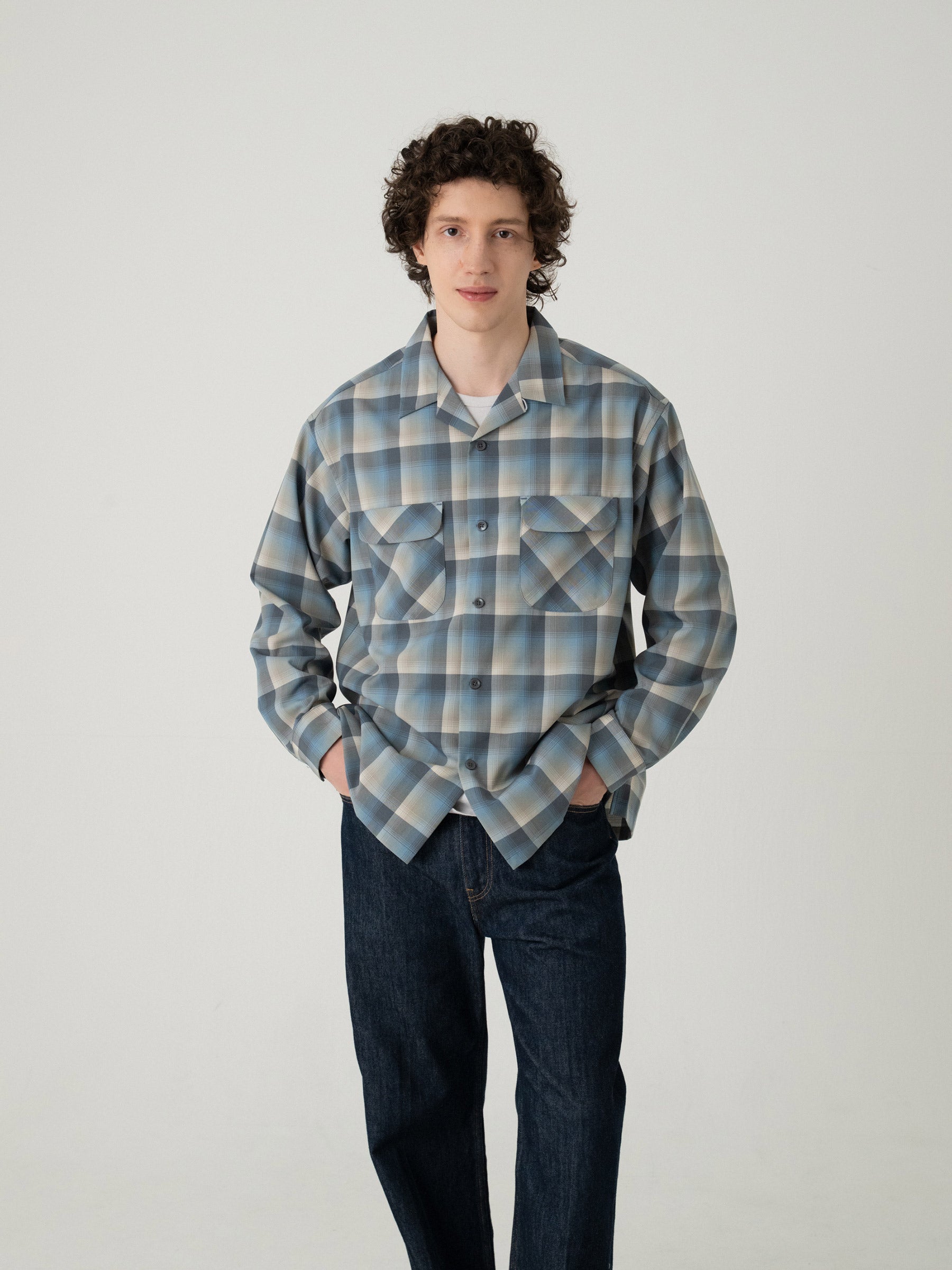 オープンカラー・シャツ - SLATE/GRAY – PENDLETON WOOLEN MILLS JAPAN