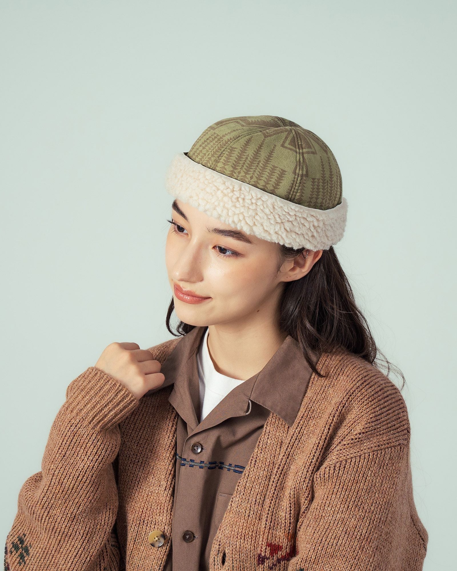 ビーガンムートン・フィッシャーキャップ – PENDLETON WOOLEN MILLS